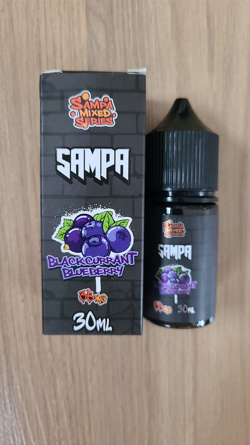 Black currant sampa nic salt